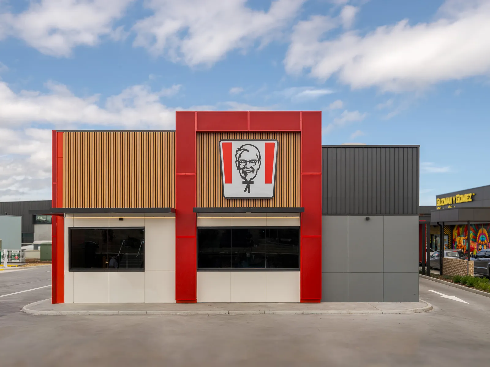 KFC restaurant exterior at Waurn Ponds Village